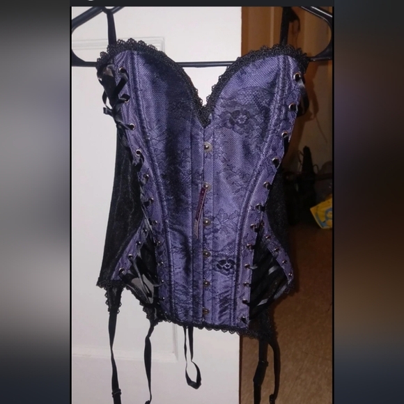 Gorgeous Corset w/attached Garters - Picture 4 of 8